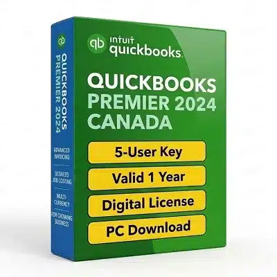 Quickbooks Premier 2024 Canada (5-Users) • Quickbooks Pro 2024 Canada (5-Users) • Quickbooks 2024 Canada (5-Users)